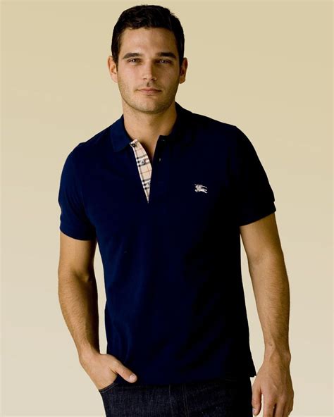 burberry polo azul|Burberry Polo Shirts For Men .